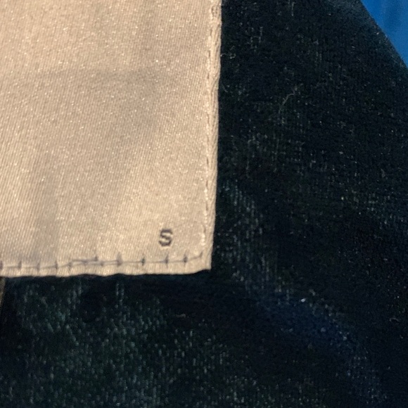 Vintage Y2K 90s Bomber Jacket Velvet Royal Blue Preppy Velour Twee Coquette 1990 - Picture 9 of 16